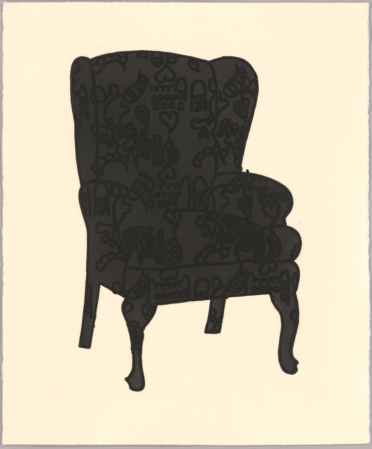 Humphrey Ocean - Black Love Chair
